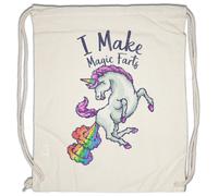 I Make Magic Farts Drawstring Bag Farting Unicorn Fun Geek Nerd Retro Gamer
