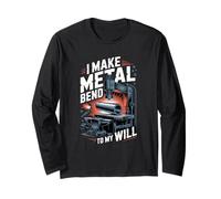 I Make Metal Bend to My Will Blacksmith Long Sleeve T-Shirt