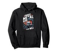 I Make Metal Bend To My Will Blacksmith Pullover Hoodie