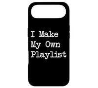 I Make My Own Playlist Funny Quotes Case for iPhone Air