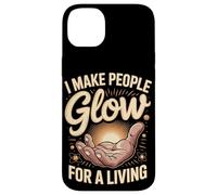 I Make People Glow For A Living Esthetician Skincare Case for iPhone 14 Plus