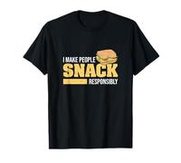 I Make People Snack Responsibly A Food Science Practitioner T-Shirt
