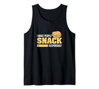 I Make People Snack Responsibly A Food Science Practitioner Tank Top