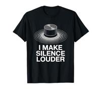 I Make Silence Louder Audio Engineer Studio Gear T-Shirt