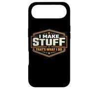 I Make Stuff That's What I Do Vintage DIY Maker Creator Joke Case for iPhone Air