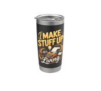 I Make Stuff Up for a Living Screenwriter Screenwriting Stainless Steel Insulated Tumbler