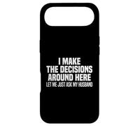 I Make The Decisions Around Here Let Me Just Ask My Husband Case for iPhone Air