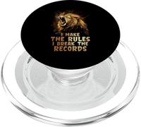 I MAKE THE RULES I BREAK THE RECORDS PopSockets PopGrip for MagSafe