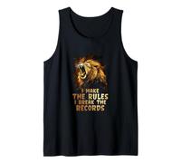 I Make The Rules I Break The Records Tank Top