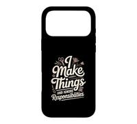 I Make Things And Ignore Responsibilities Crafting Case for iPhone 17 Pro Max