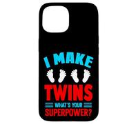 I Make Twins What's Your Superpower? Case for iPhone 15