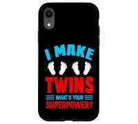 I Make Twins What's Your Superpower? Case for iPhone XR