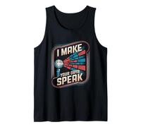 I Make Your Data Speak Data Engineer Data Analyst Scientist Tank Top
