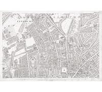 I MAPS 1872 Ordnance Survey Map of London - Islington (Sheet XVII) - Paper Laminated (A2)
