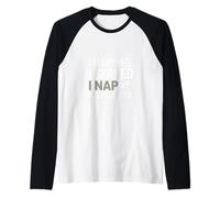 I Marched I Served I Nap Aggressively Veterans Day Raglan Baseball Tee