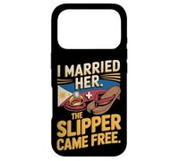 I Married Her The Slipper Came Free Funny Filipino Case for iPhone 17 Pro