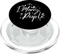 I Marry People Quote Wedding Officiant Marriage Ceremony PopSockets PopGrip for MagSafe