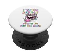 I Match Energy So How We Gon' Act Today Funny Skeleton Meme PopSockets Adhesive PopGrip