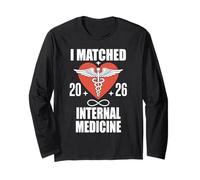 I Matched 2026 Internal Medicine Residency Future Doctor Long Sleeve T-Shirt