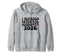 I Matched Internal Medicine Match Day 2026 Zip Hoodie