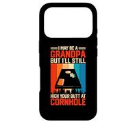 I May Be A Grandpa But I'll Still Kick Your Butt At Cornhole Case for iPhone 17 Pro