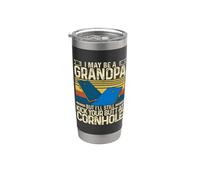 I May Be A Grandpa Cornhole Bags Corn Hole Board Cornhole Stainless Steel Insulated Tumbler