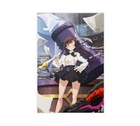 I May Be A Guild Receptionist, But I'll Solo Any Boss to Clock Out on Time Anime Canvas Poster Bedroom Decor Landscape Office Room Decor Gift 24x36inch(60x90cm)