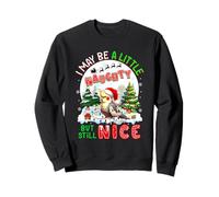 I May Be Little Naughty But Still Nice Xmas Cockatiel Lover Sweatshirt