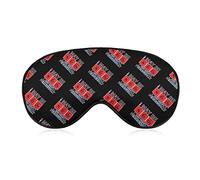 I May Be Nerdy But Only Periodically Sleeping Eye Mask Eye Shade with Adjustable Strap Blindfold for Airplane Travel
