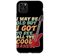 I May Be Old But I Got To See All The Cool Bands Bass Guitar Case for iPhone 11 Pro Max