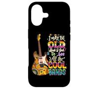 I May Be Old But I Got To See All The Cool Bands Concert Case for iPhone 17