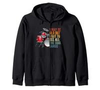 I May Be Old But I Got To See All The Cool Bands Concert Zip Hoodie