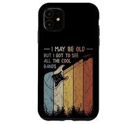 I May Be Old But I Got To See All The Cool Bands Retro Case for iPhone 11