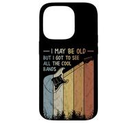 I May Be Old But I Got To See All The Cool Bands Retro Case for iPhone 14 Pro