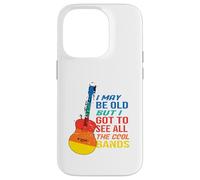 I May Be Old But I Got To See All The Cool Bands Retro Music Case for iPhone 14 Pro
