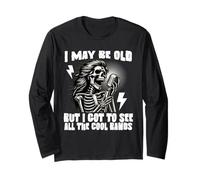 I May Be Old But I Got to See All The Cool Bands Retro Rock Long Sleeve T-Shirt