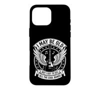 I May Be Old But I Got To See All The Cool Bands Rock Guitar Case for iPhone 16 Pro Max