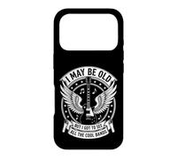 I May Be Old But I Got To See All The Cool Bands Rock Guitar Case for iPhone 17 Pro