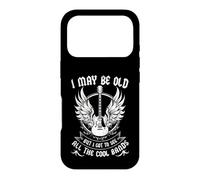 I May Be Old But I Got To See All The Cool Bands Rock Guitar Case for iPhone 17 Pro