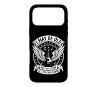 I May Be Old But I Got To See All The Cool Bands Rock Guitar Case for iPhone 17 Pro Max