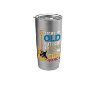 I May Be Old But I Got to See All The Cool Bands Stainless Steel Insulated Tumbler