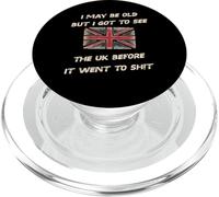 i may be old but i got to see UK before it went to sh!t PopSockets PopGrip for MagSafe
