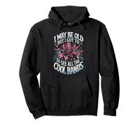 I May Be Old But I Saw All the Cool Bands Pullover Hoodie