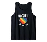 I May be Straight but I Don't Hate Tank Top