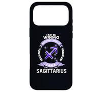 I May Be Wrong But I Highly Doubt It Sagittarius Birthday Case for iPhone 17 Pro Max