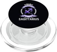 I May Be Wrong But I Highly Doubt It Sagittarius Birthday PopSockets PopGrip for MagSafe