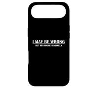 I May Be Wrong But Its Very Unlikely Funny Case for iPhone Air