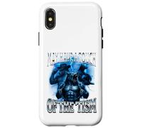 I May Have a Touch of the Tism Alpha Male Wolf Meme Case for iPhone X/XS