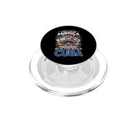 I May Live in America But My Story Began in Cuba Vintage Car PopSockets PopGrip for MagSafe