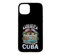 I May Live in America My Story Began in Cuba Vintage Case for iPhone 15 Plus